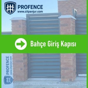 Bahçe Giriş Kapısı