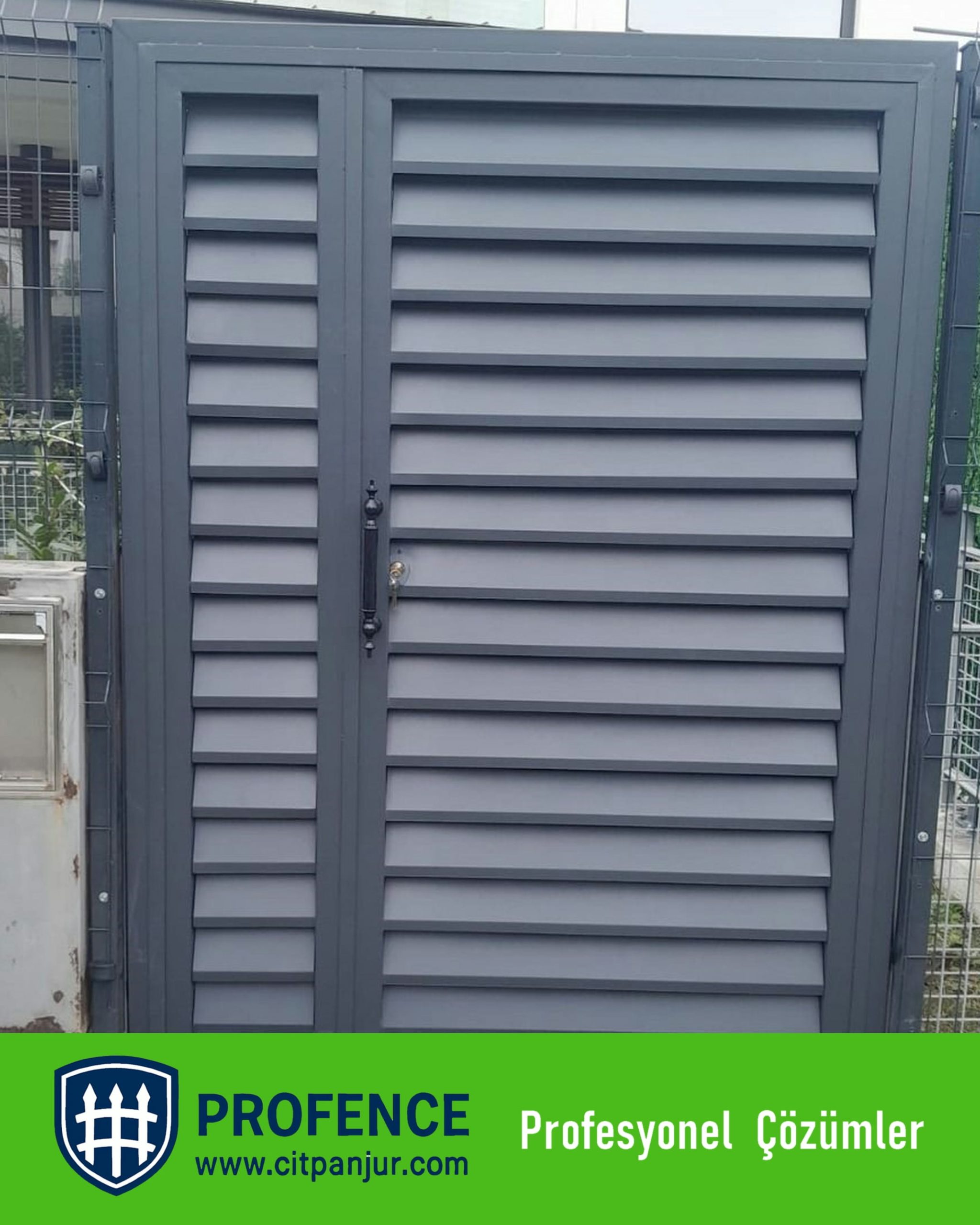 Çift Açılan Panjur Kapı