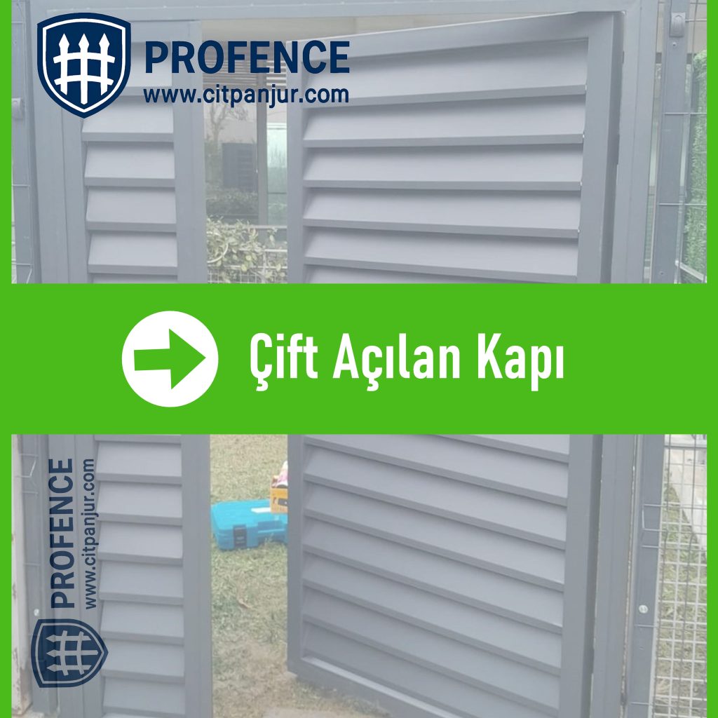 Çift Açılan Panjur Kapı
