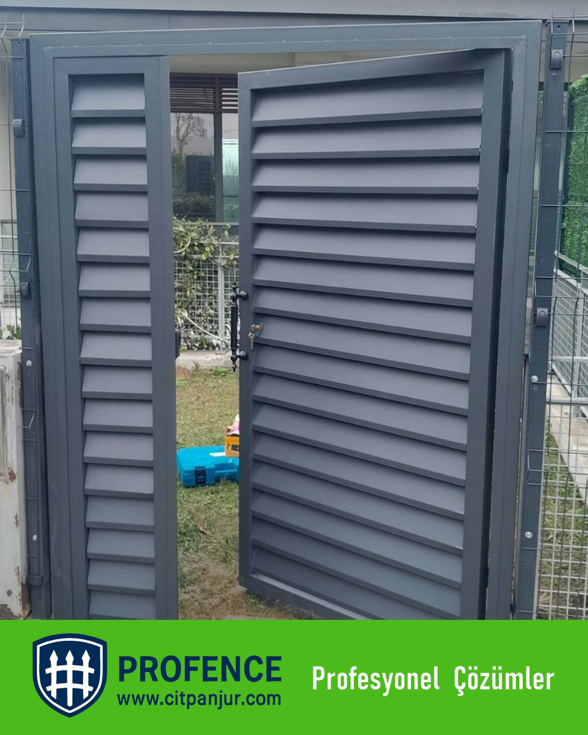 Çift Açılan Panjur Kapı