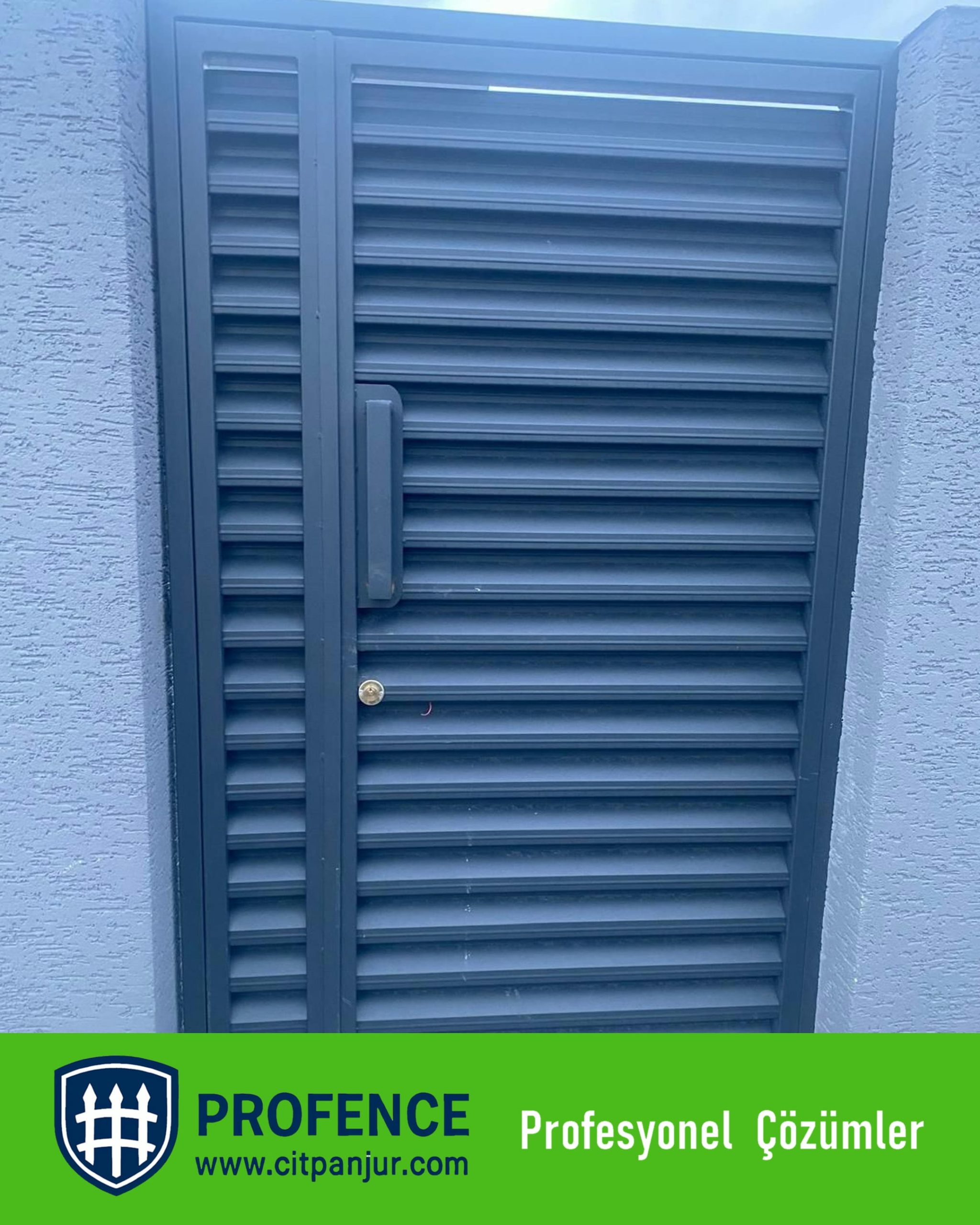 Çift Açılan Panjur Kapı