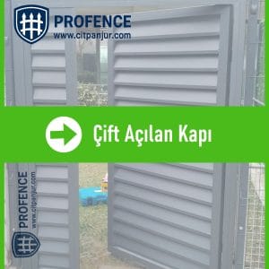 Çift Açılan Panjur Kapı