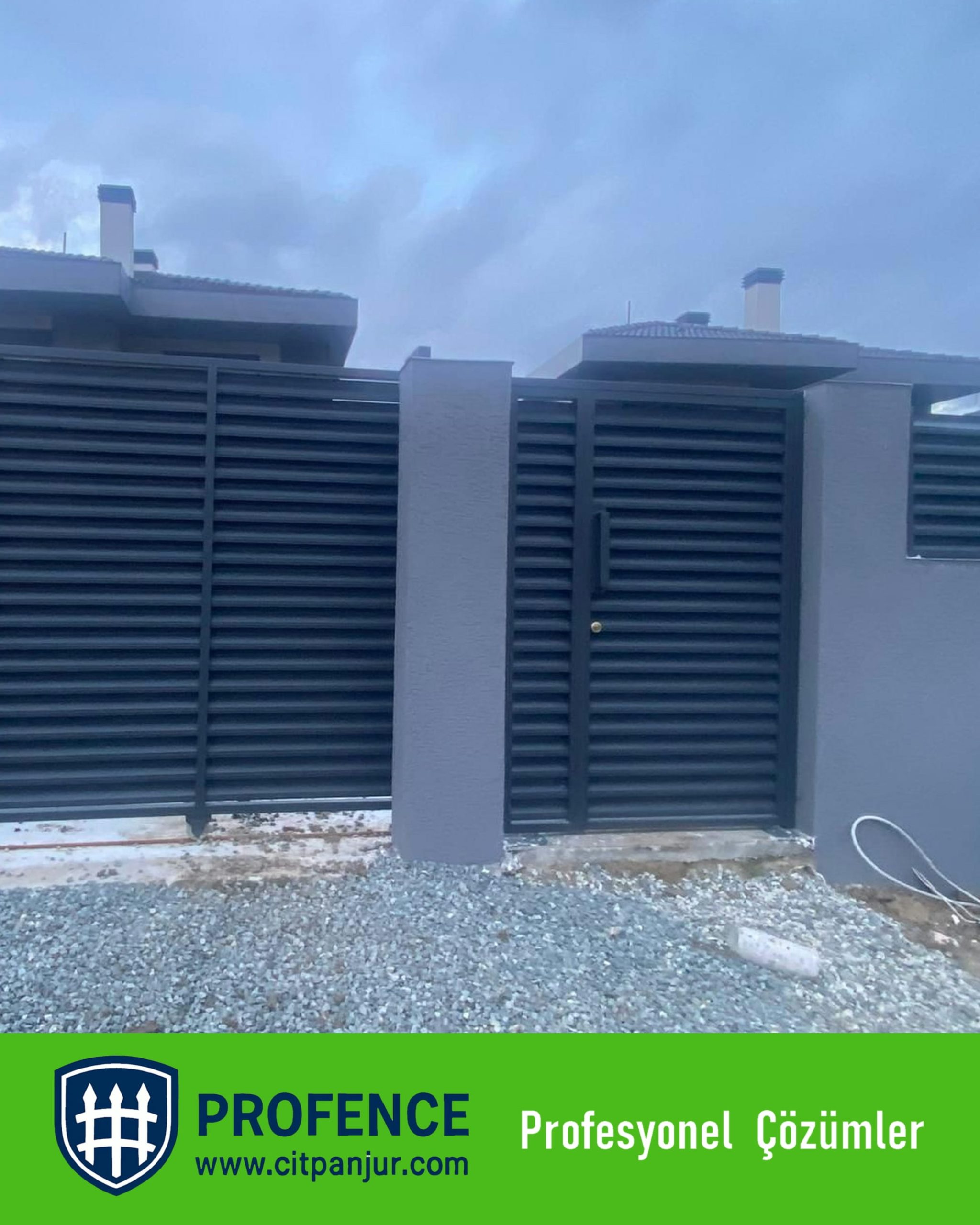 Çift Açılan Panjur Kapı