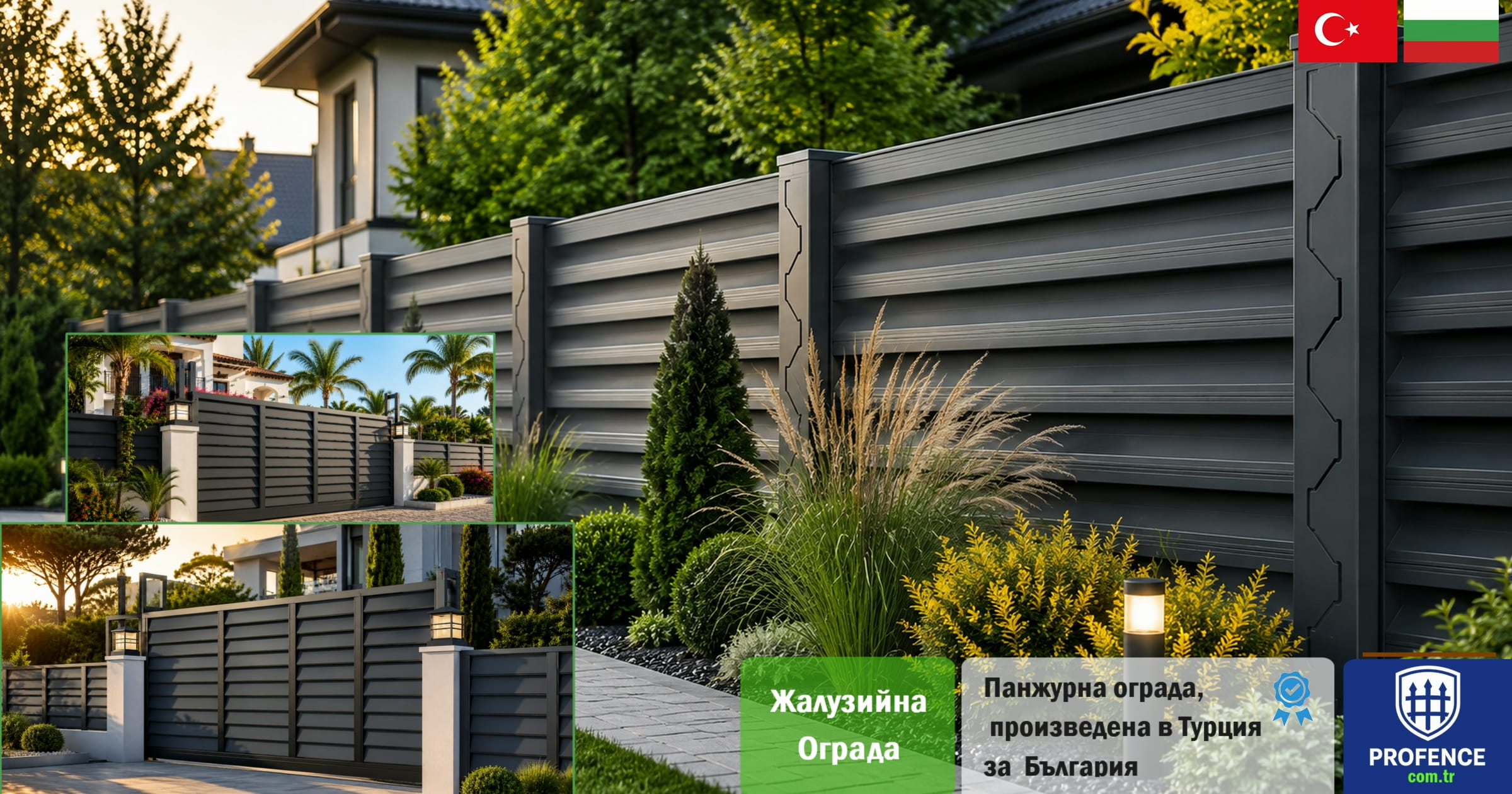 Жалузийна ограда и оградни системи за България